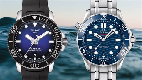 $500 vs. $5000 Diver: The Tissot Seastar and NEW Omega .